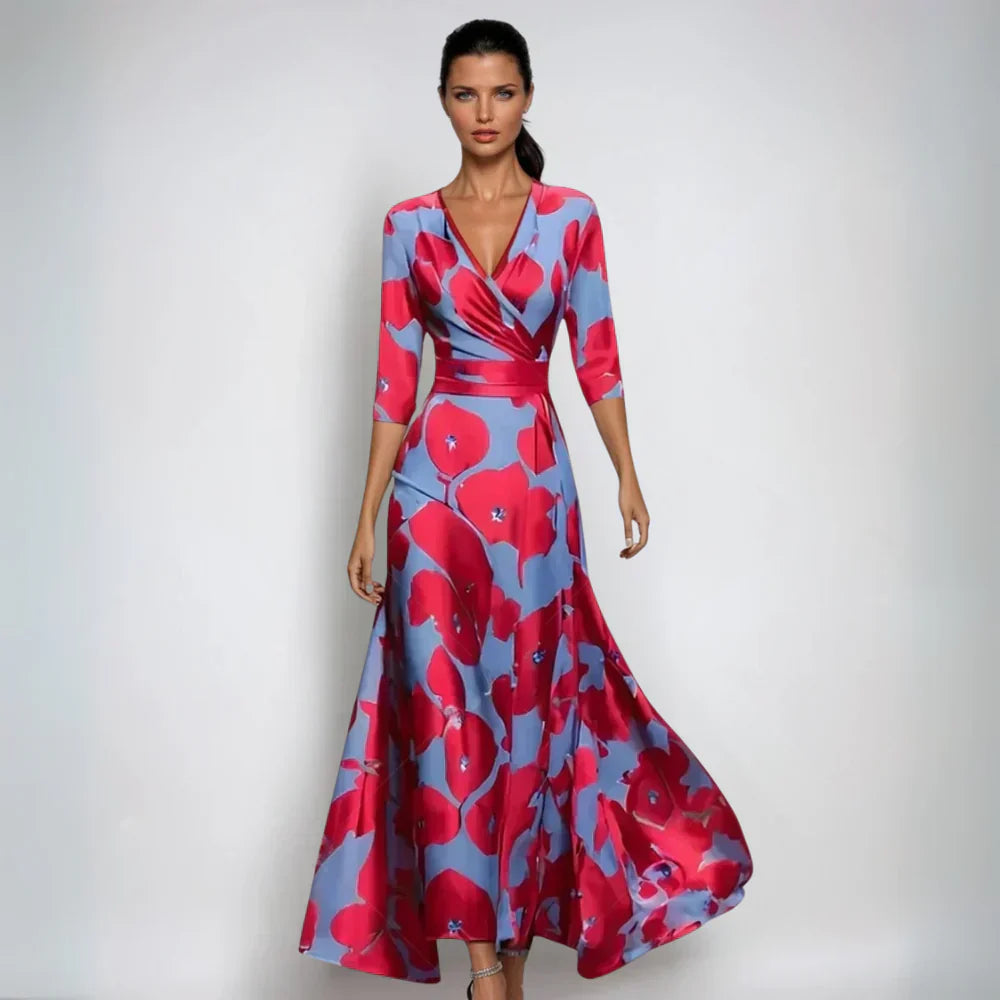 Lara - Elegante vestido floral