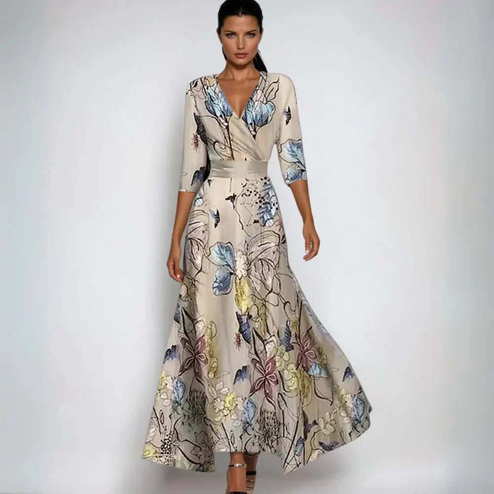 Lara - Elegante vestido floral