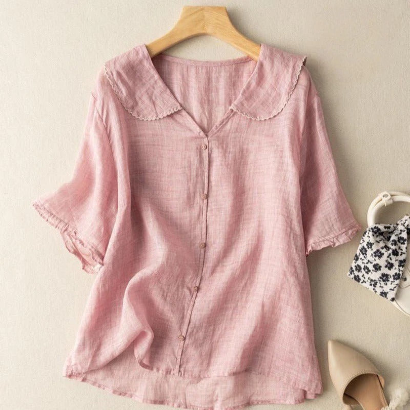 Mila | Blusa vintage con detalle de botones