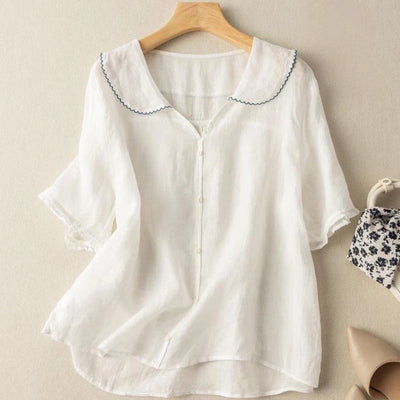 Mila | Blusa vintage con detalle de botones