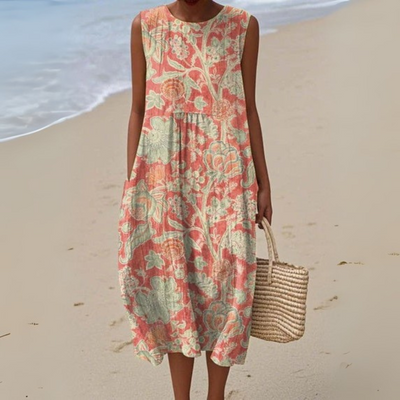 Lavina - Vestido de flores vintage