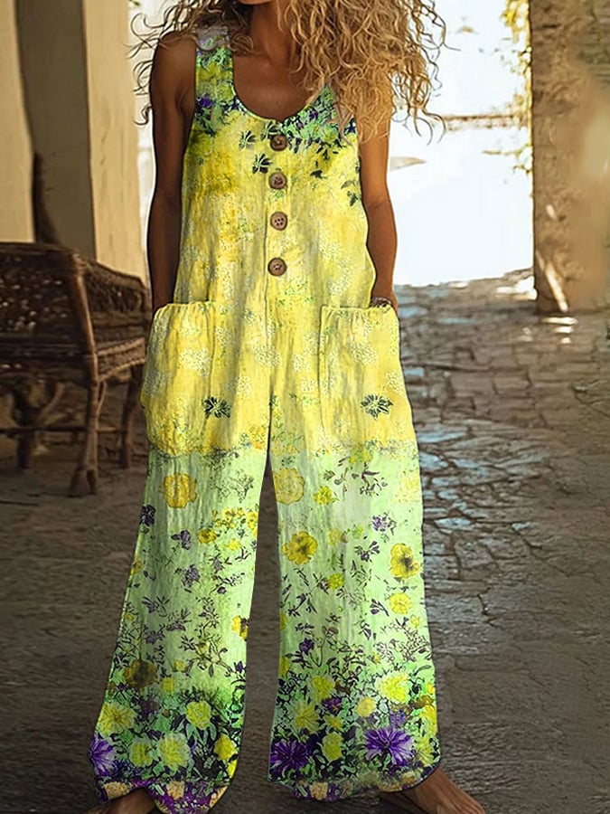 Irune | traje de patchwork floral vintage