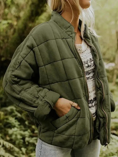 Narcisa | Chaqueta forrada con un elegante look oversize.