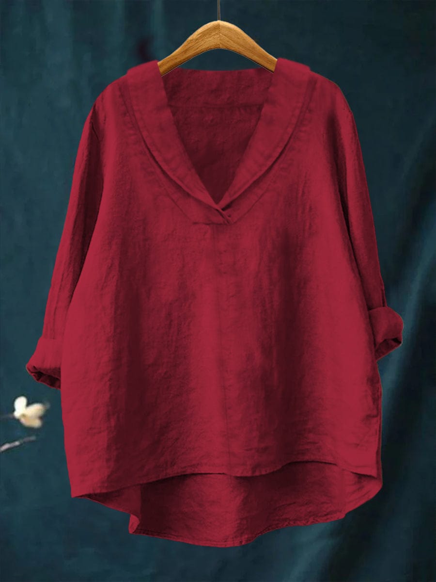 Samantha | Blusa de lino