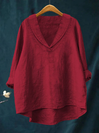 Samantha | Blusa de lino