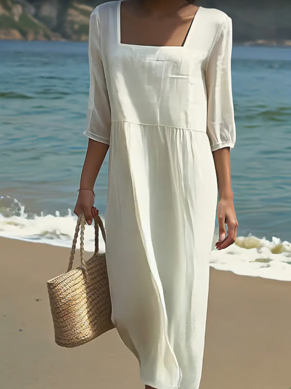 Ema | Vestido de lino casual