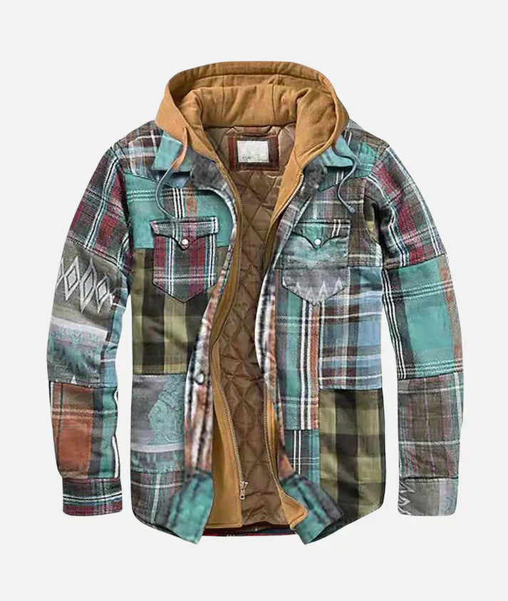 Marcos™ | Chaqueta a cuadros patchwork