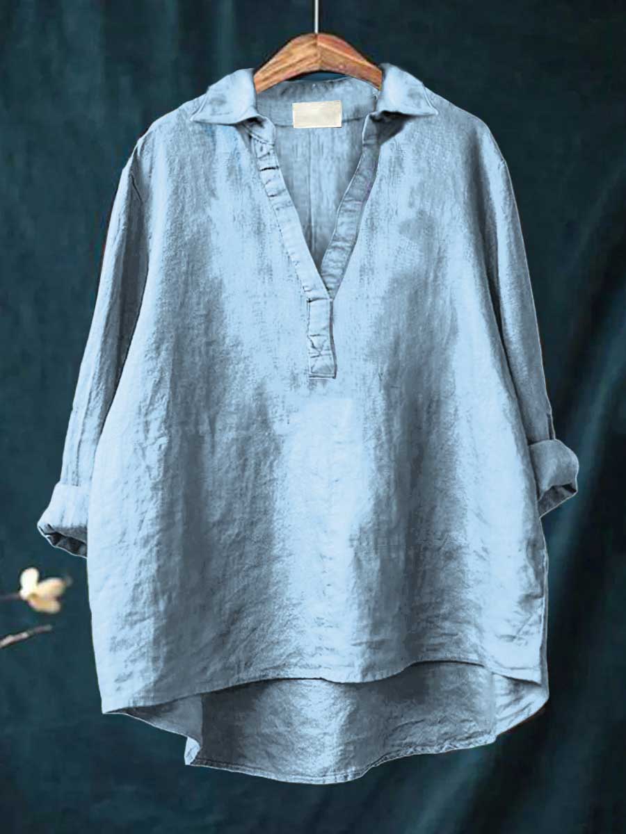 Andrea | Blusa de lino