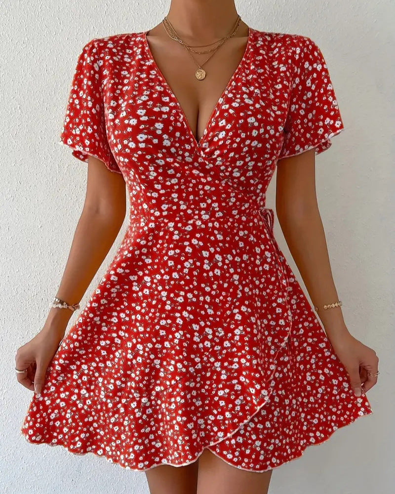 Carilla | Vestido floral y romántico