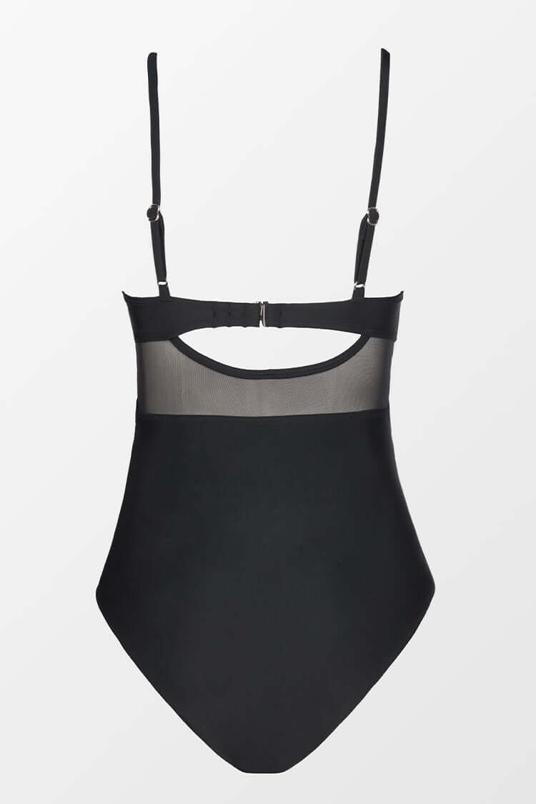 Casey | Bañador de una pieza para mujer con transparencias moldeadoras
