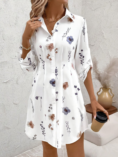 Blasa | Elegante vestido blusa con estampado floral