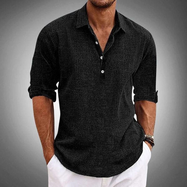 Mario | Camisa Clásica de Lino