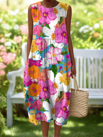 Berta | Vestido artístico de colores