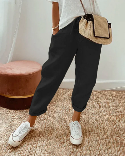 Alvera - Pantalones veraniegos boho
