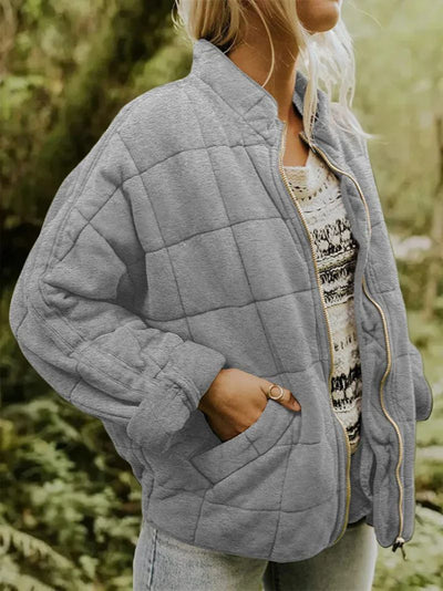 Narcisa | Chaqueta forrada con un elegante look oversize.