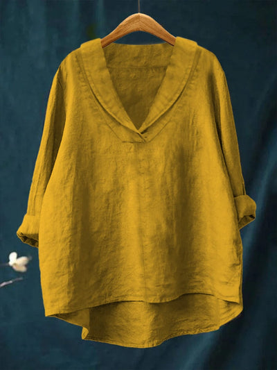 Samantha | Blusa de lino