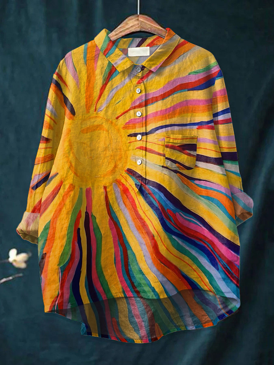 Solara | Camisa Radiant Sunburst