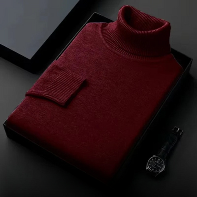 Leon | Suéter de Cuello Alto de Cachemira