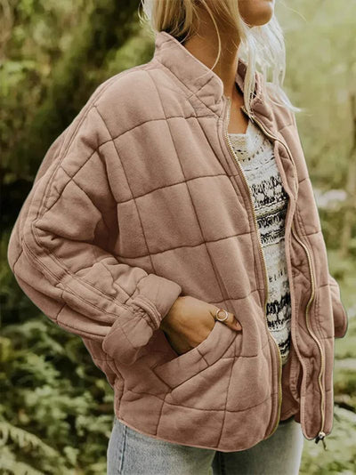 Narcisa | Chaqueta forrada con un elegante look oversize.