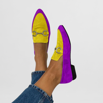 Lorette | Mocasines boho coloridos y elegantes