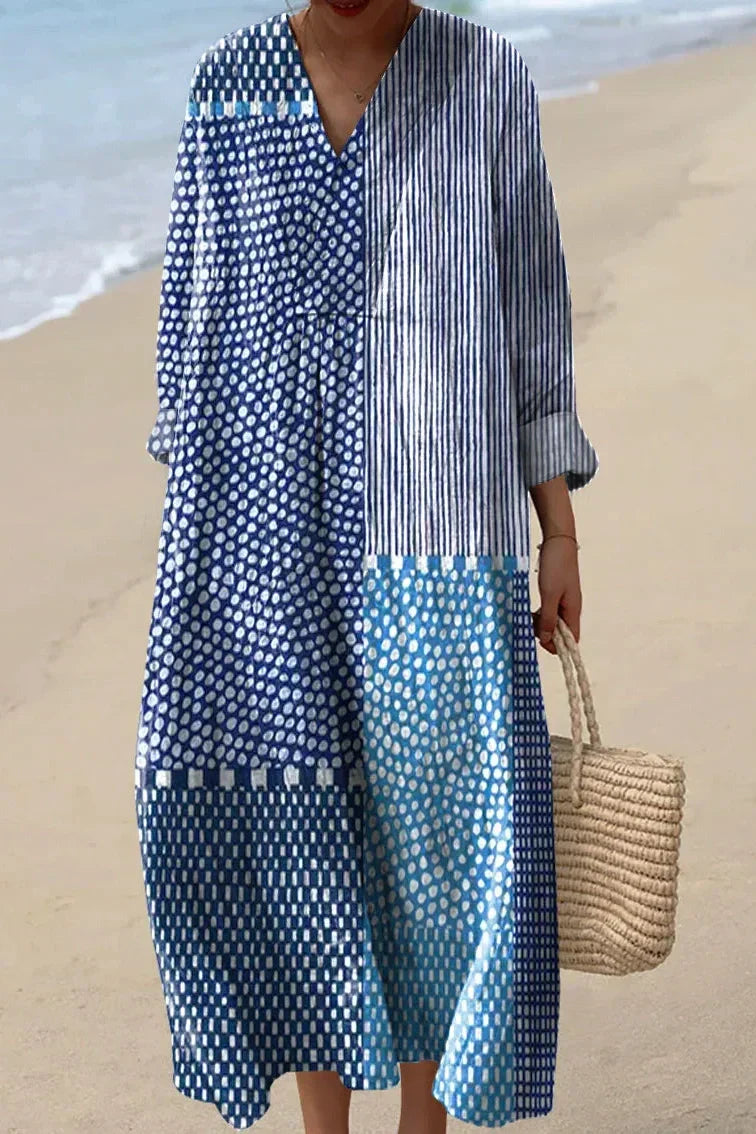 Cate | Vestido inspirado en el arte costero