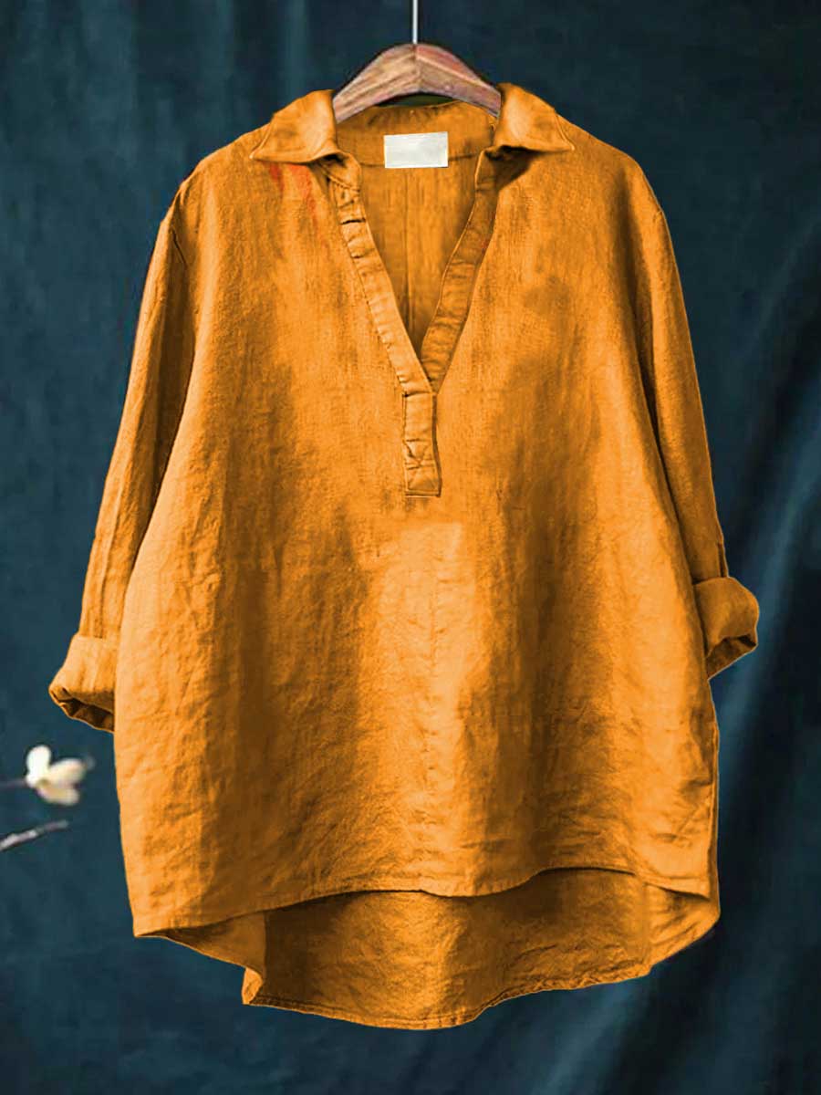 Andrea | Blusa de lino