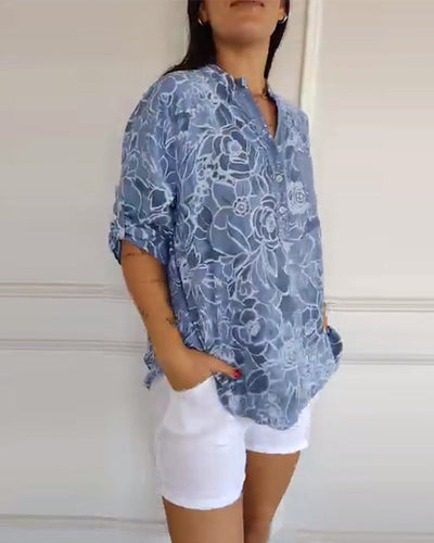 Charie | Blusa con estampado floral