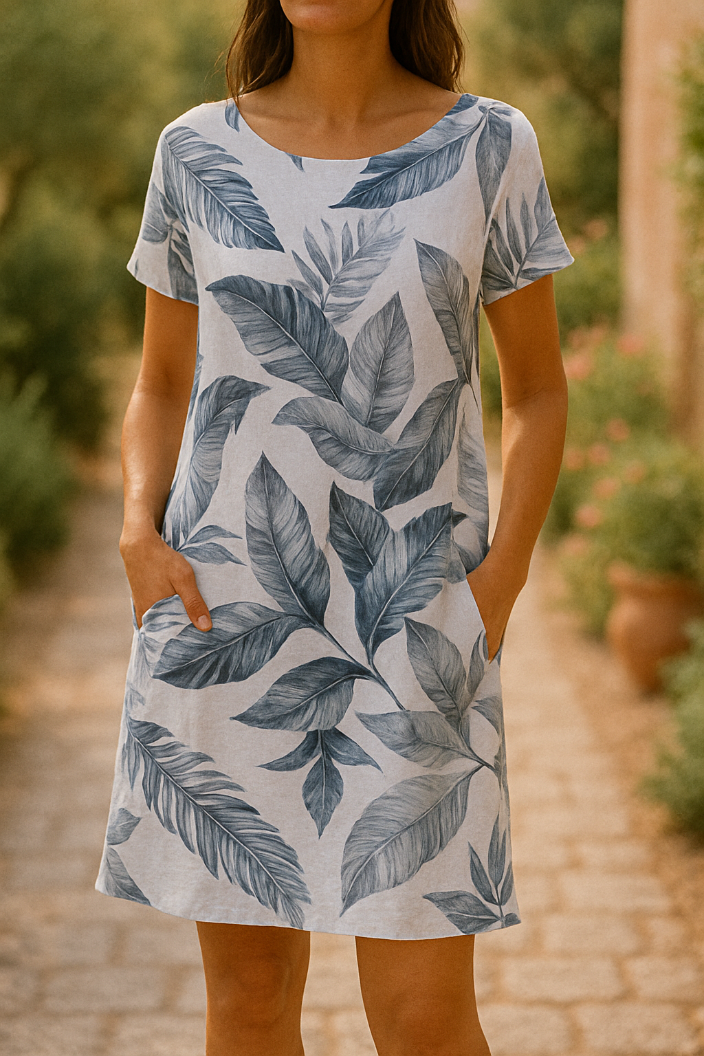 Eleena | Elegante vestido de lino