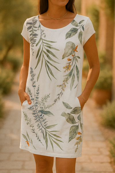 Eleena | Elegante vestido de lino