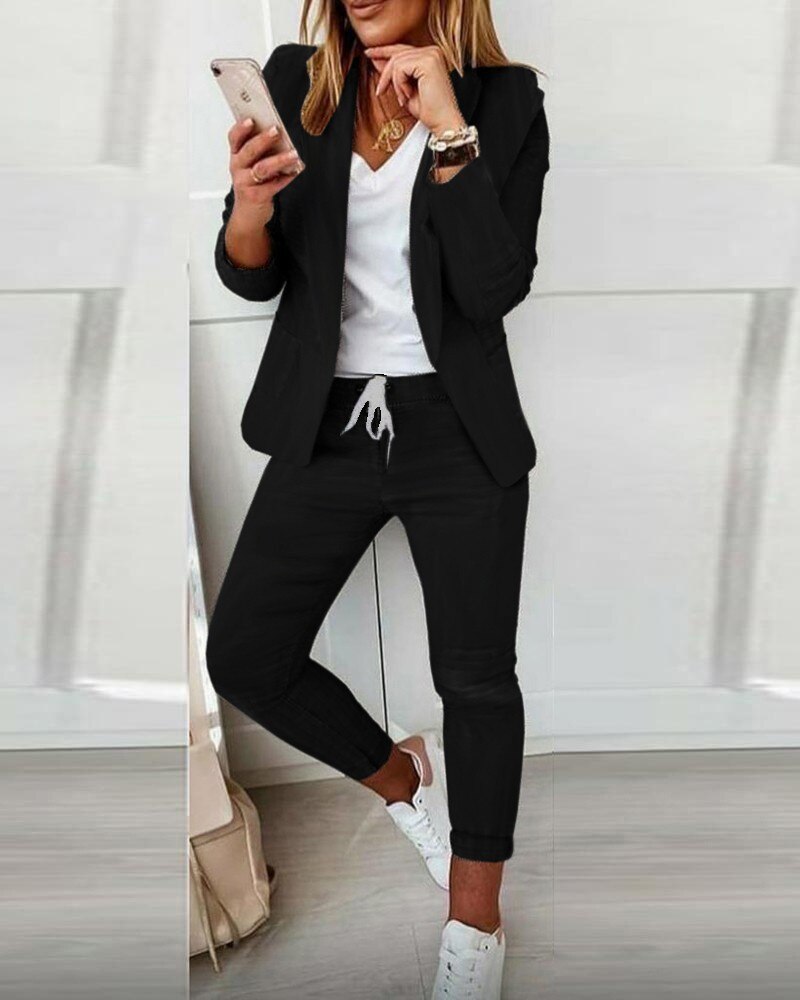 Alyce - Conjunto de blazer elegante