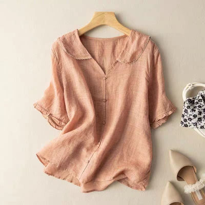 Mila | Blusa vintage con detalle de botones