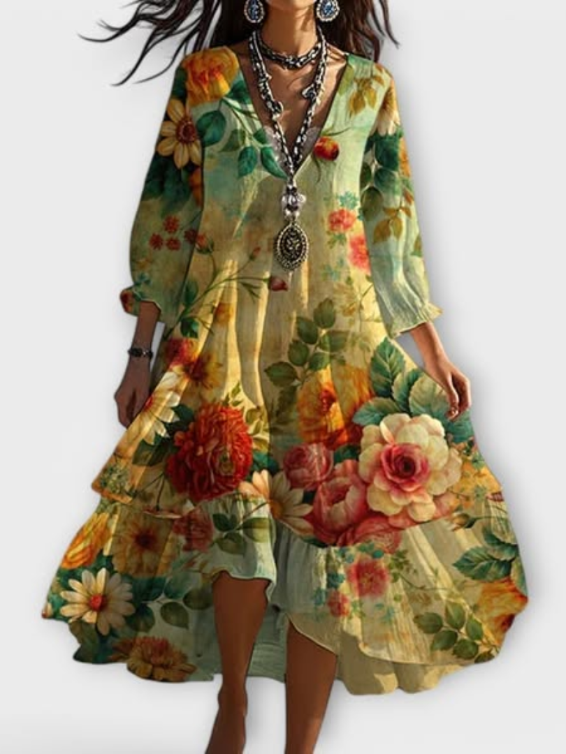 Martina | Vestido floral vintage