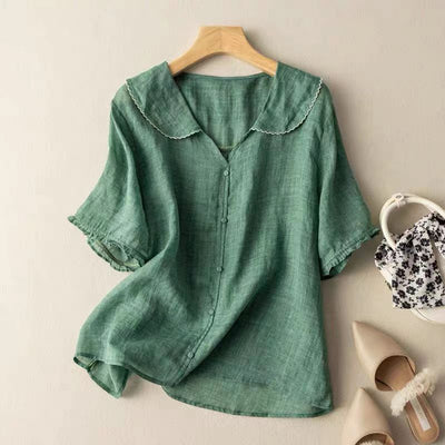 Mila | Blusa vintage con detalle de botones