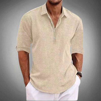 Mario | Camisa Clásica de Lino
