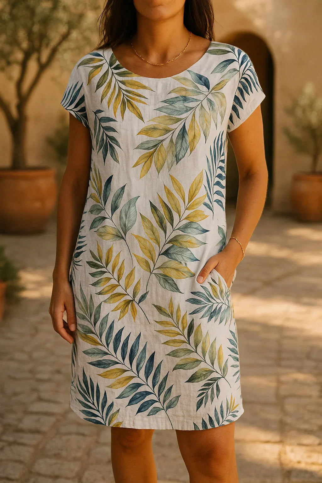 Eleena | Elegante vestido de lino