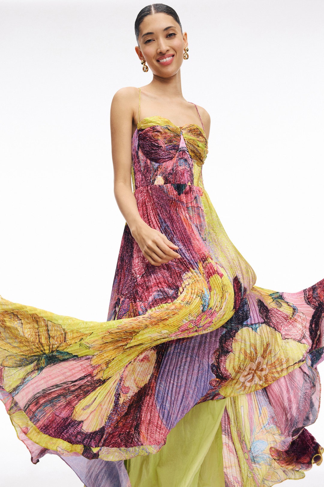 Isabella - Maxivestido floral