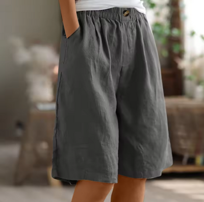 Jara - Pantalones cortos holgados de algodón