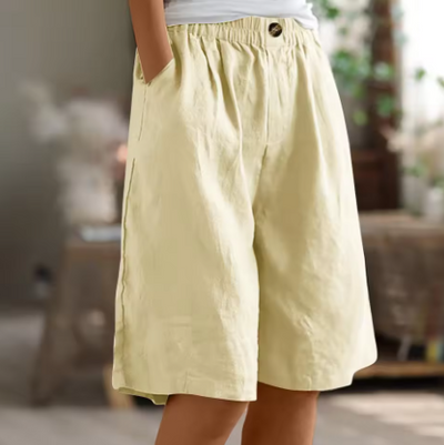 Jara - Pantalones cortos holgados de algodón