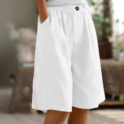 Jara - Pantalones cortos holgados de algodón