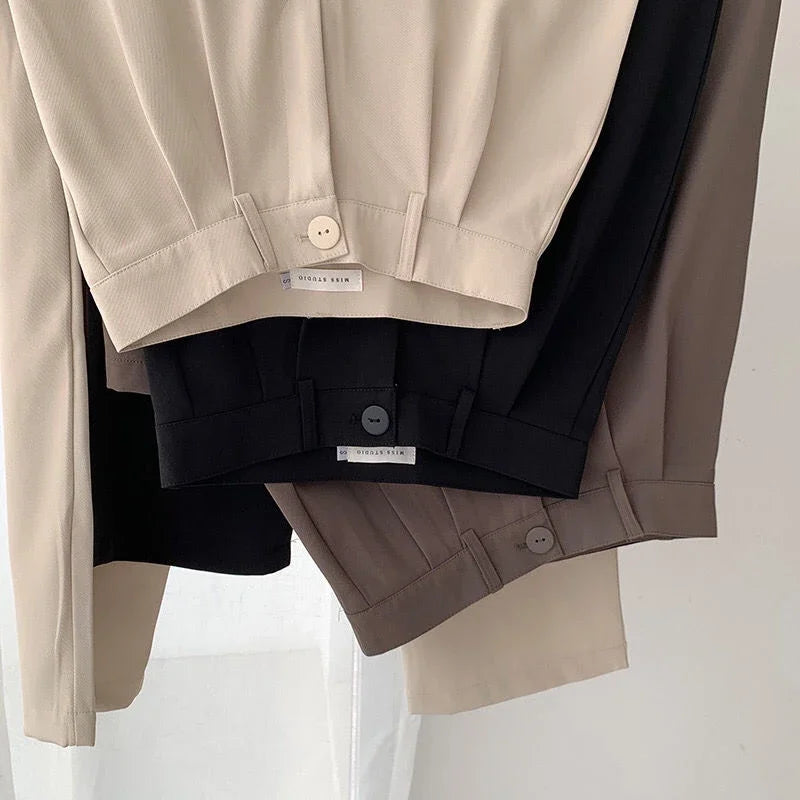 Estefanía | Pantalón elegante de pierna ancha