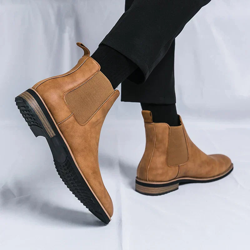 Kayden | Botas Chelsea de cuero