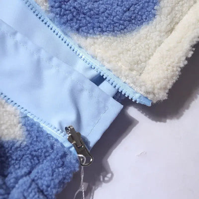 Monica | Chaqueta reversible con corazones