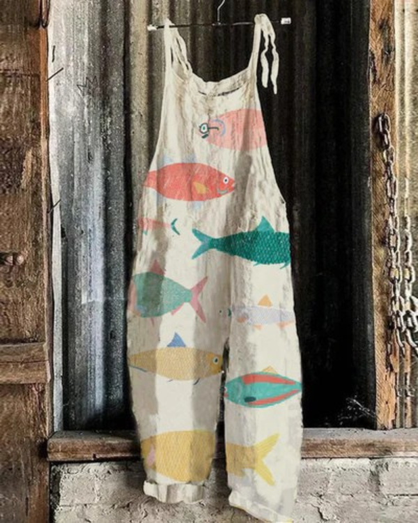 Deiene | Mono vintage multicolor: estilo desenfadado y ajuste cómodo