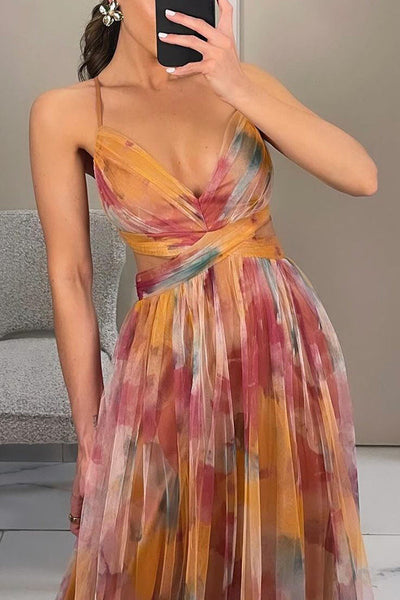 Arabel - Precioso maxivestido con estampado floral