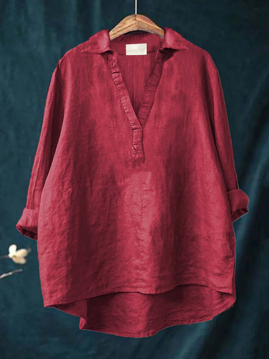 Andrea | Blusa de lino