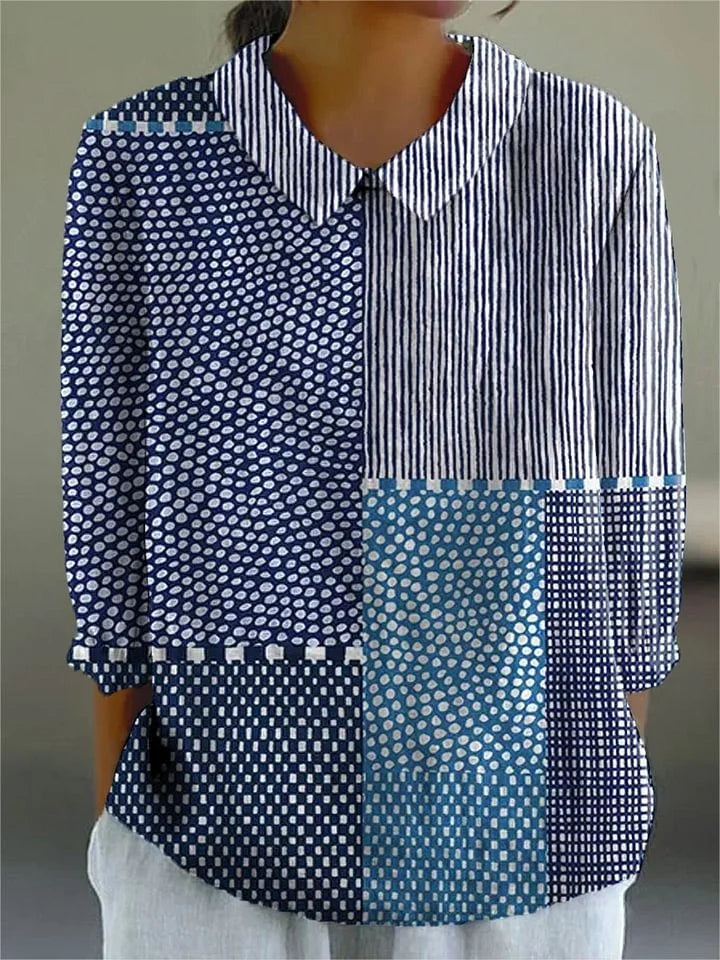 Claris | Blusa vintage colorida