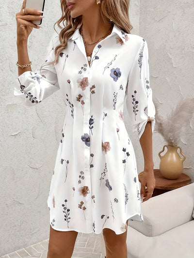 Blasa | Elegante vestido blusa con estampado floral