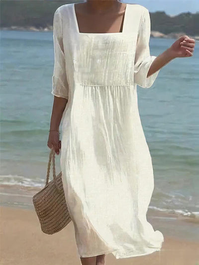 Ema | Vestido de lino casual