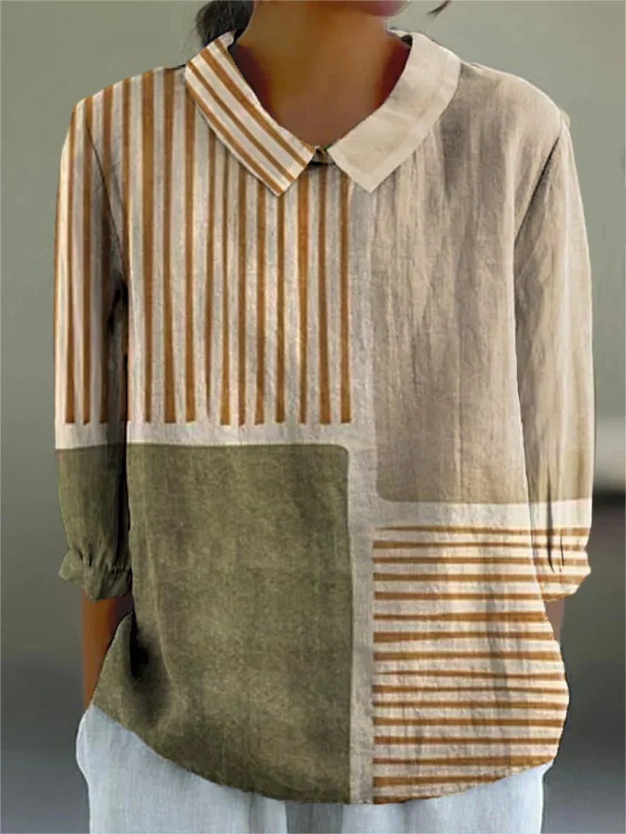 Doris | Blusa vintage colorida