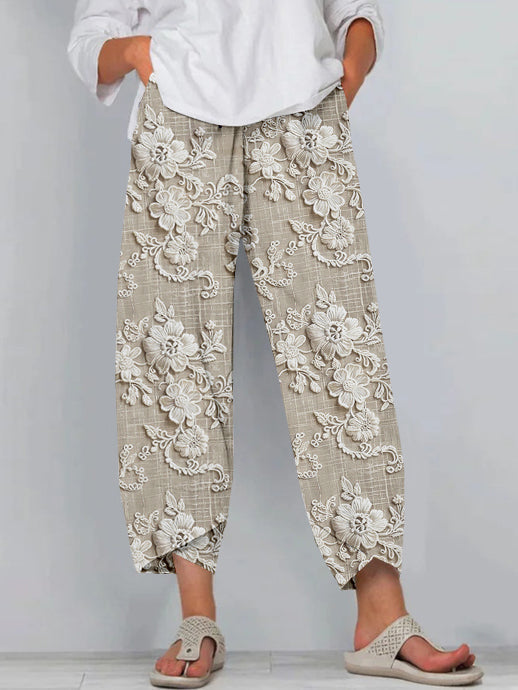 Edita | Cómodos pantalones estampados para relajarse